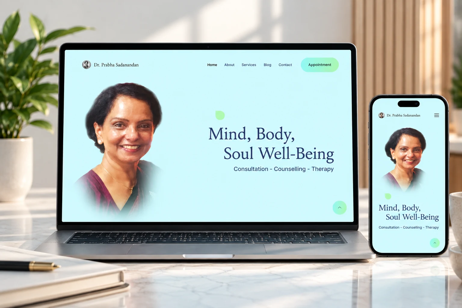 Dr. Prabha Sadanandan — Wellbeing & Professional Services — Wellbeing & Professional Services