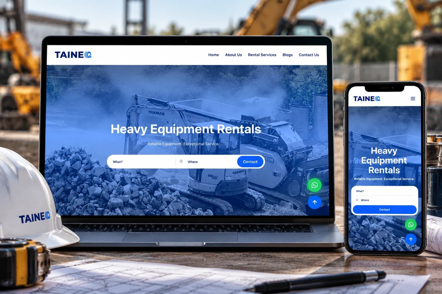 TAINEQ — Heavy Equipment Rental & Logistics — Heavy Equipment Rental & Logistics