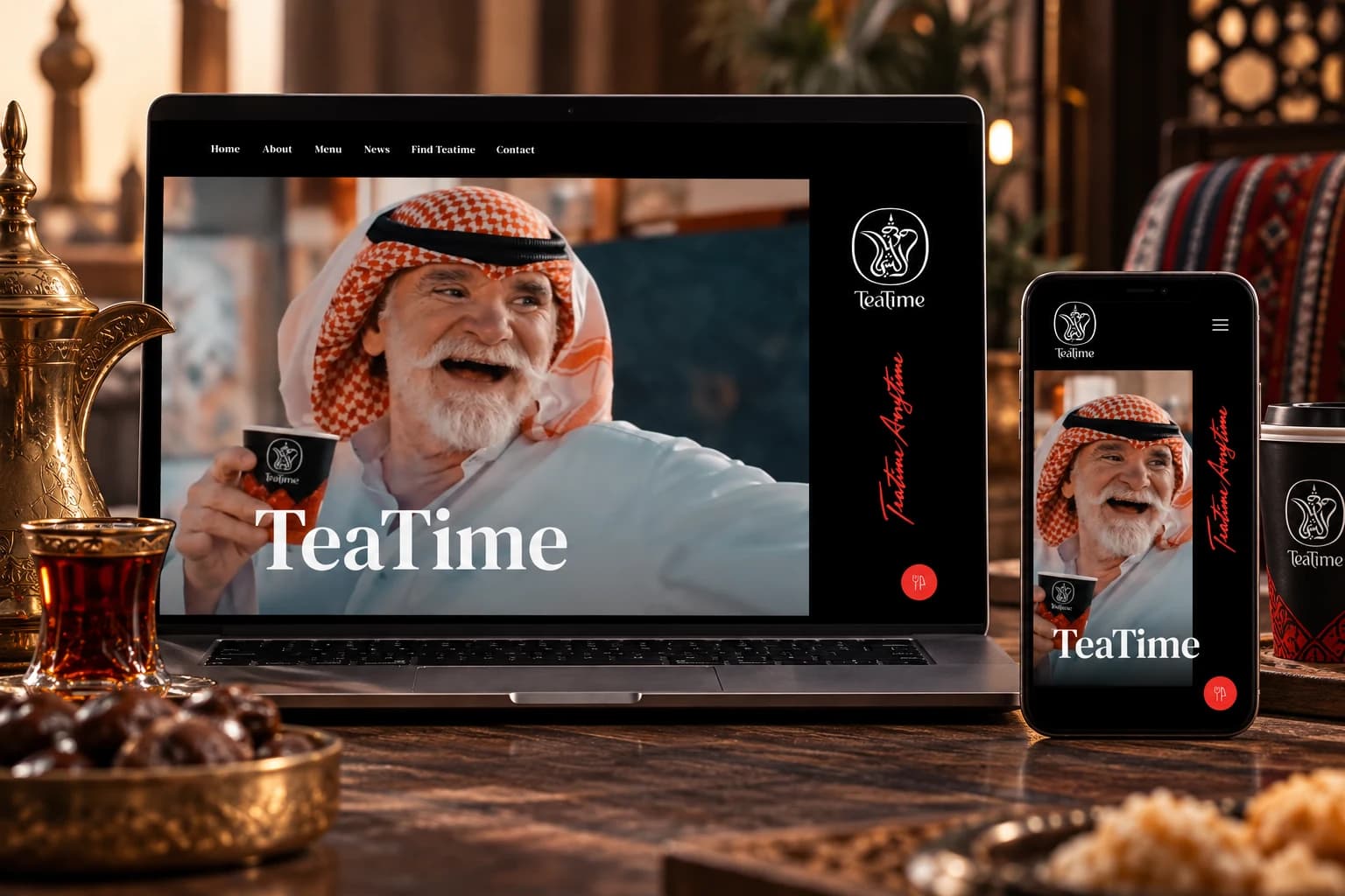 TeaTime Café Qatar — Café & Hospitality — Café & Hospitality
